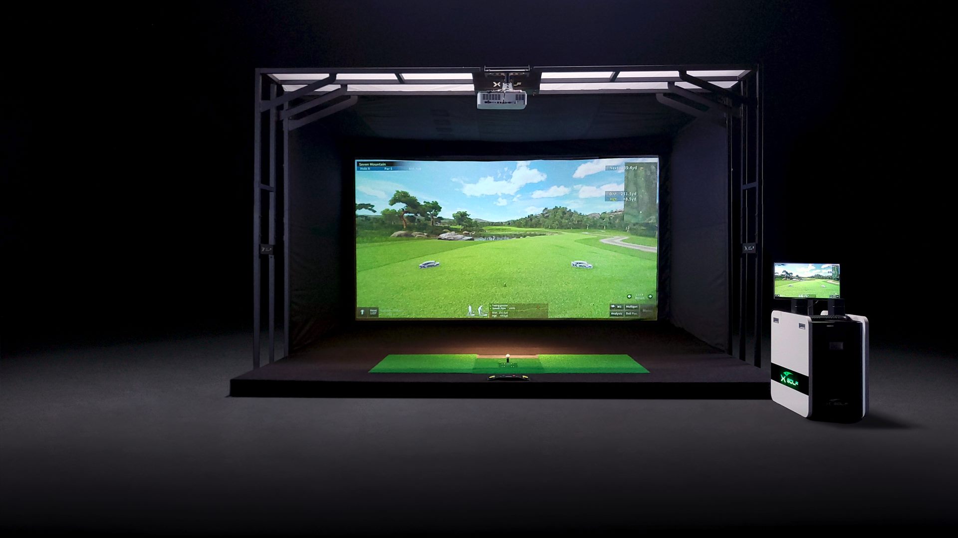 XGOLF NEX 스크린골프 시뮬레이터